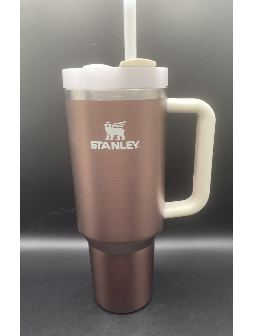 Stanley the Quencher H2.0 Flowstate 40 OZ Tumbler - Rose Quartz Glow